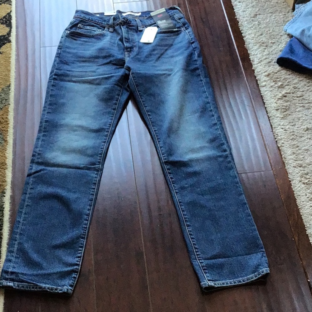 Levi’s 724 high rise straight leg jeans